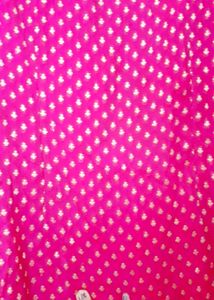 Chanderi Banarasi Rose Nd Yellow Suit Set