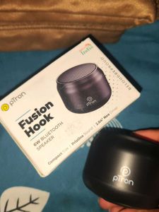 Ptron Fusion Hook 6W Bluetooth Speaker - Black