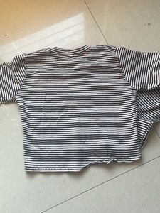 Striped V-Neck T-Shirt