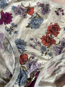Floral Print Briefs