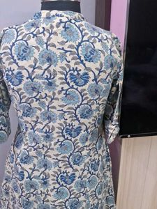 Floral Print Kurta