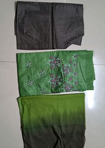 Pretty Embroidery Chudithar Material