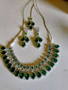 Emerald Green Jewelry Set