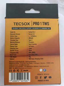 Tecsox PRO 1 Earbuds