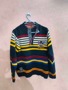Striped Knit Sweater