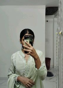 Light Green Salwar Kameez