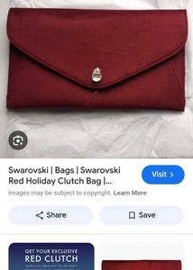 Red Velvet Clutch