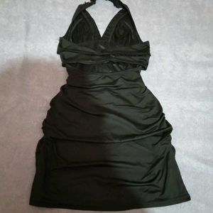 Halter Neck Mini Dress
