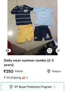 baby summer set combo (2-3 years)