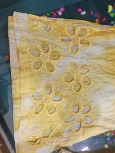 Yellow Embroidered Kurta Set💛🫶