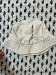 White Bucket Hat