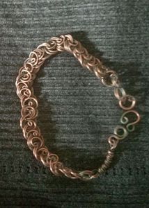 Price Dropped Handmade Copper Celtic Knot Bracelet