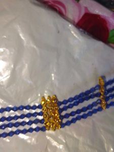 Blue Beaded Necklace