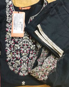 Black Embroidered Salwar Kameez