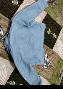 Denim Jacket Bust 28/30 Size S New No Coin