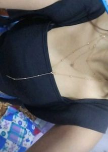 Black Tie Crop Top