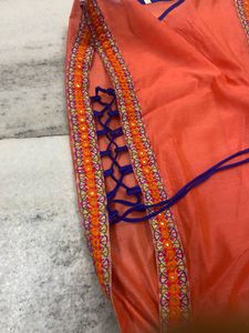 ✨ Stylish Detachable Kurti with Silk Jacket ✨