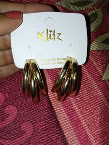 Klitz Gold Hoops