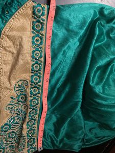 rama green Shiny Top(Sleeveless)
