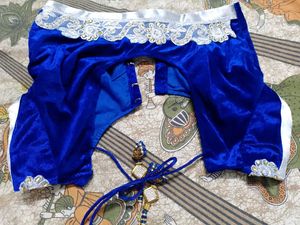 Blue Velvet Blouse