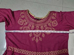 Floral Print Anarkali Kurta Set