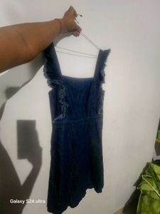 Branded Denim Dress