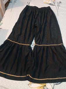 Elegant Black Ethnic Sharara Suit 🖤🖤