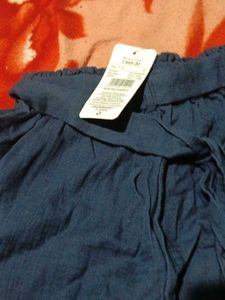 Cute Blue Tie Shorts