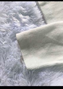 Elegant White Turtleneck Top