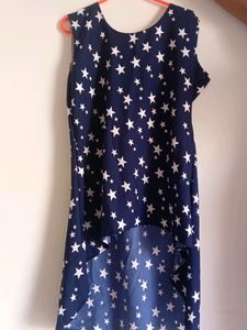 A Blue Tunic Top