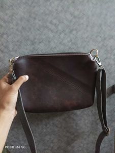Brown Shoulder sling Bag