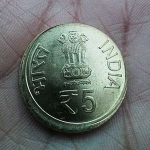 5 Rupees Shifting Error Coin 🪙
