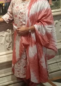 Kurta Set With Pant And Dupatta