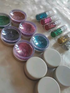 Makeup eyes Glitter ,16 Glitters In Many Colours