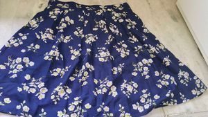 Floral Print Skirt