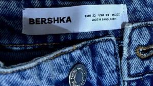 Bershka Blue Cargo