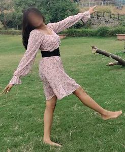 Floral Print Mini Dress