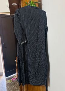 Bird Black Kurta