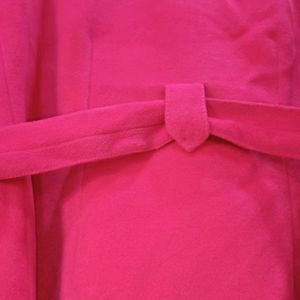 Women Pink Coat