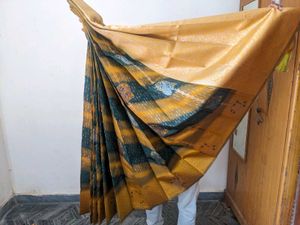 Kubera Soft Art Saree peacock zari design