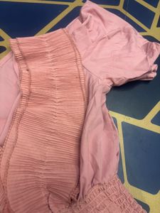 Puff Sleeves Crop Top