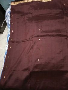 Embellished KanchiPattuSaree With Patterned Blouse