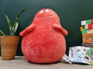 Barbapapa Soft Toy Horse-Radish Red Plushie