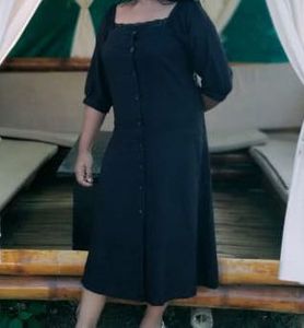 Elegant Black Dress - Worn Once Very New