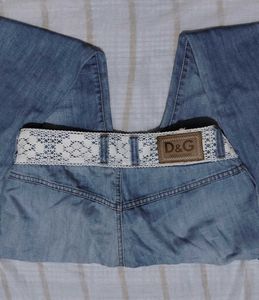VINTAGE DOLCE &amp; GABBANA lacey Low Rise Jeans