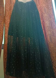 Black😍 Embellished Tulle Skirt