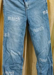 March Printed Jeans
