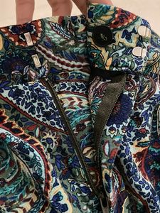 ZARA Paisley Print Flared Pants
