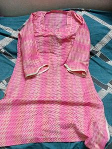 Pink Striped Top