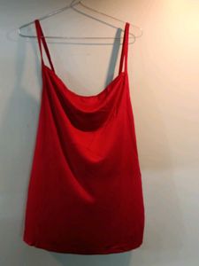 maroon satin night suit